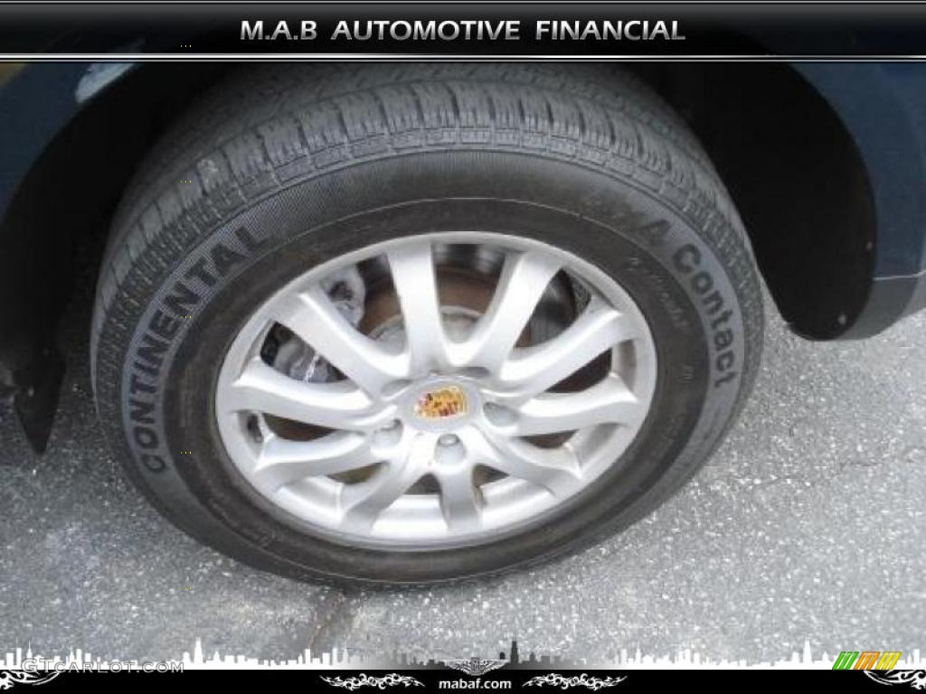 2004 Cayenne Tiptronic - Dark Teal Metallic / Palm Green photo #28