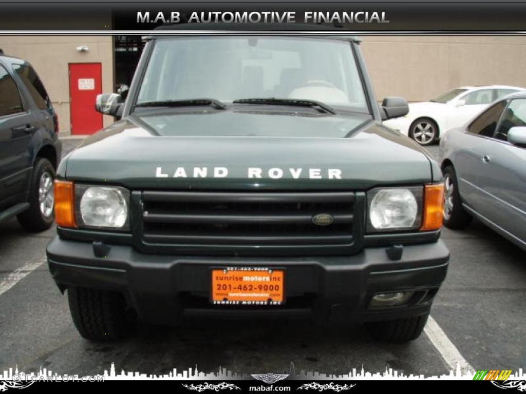 2001 Discovery II SE - Epsom Green / Bahama Beige photo #1