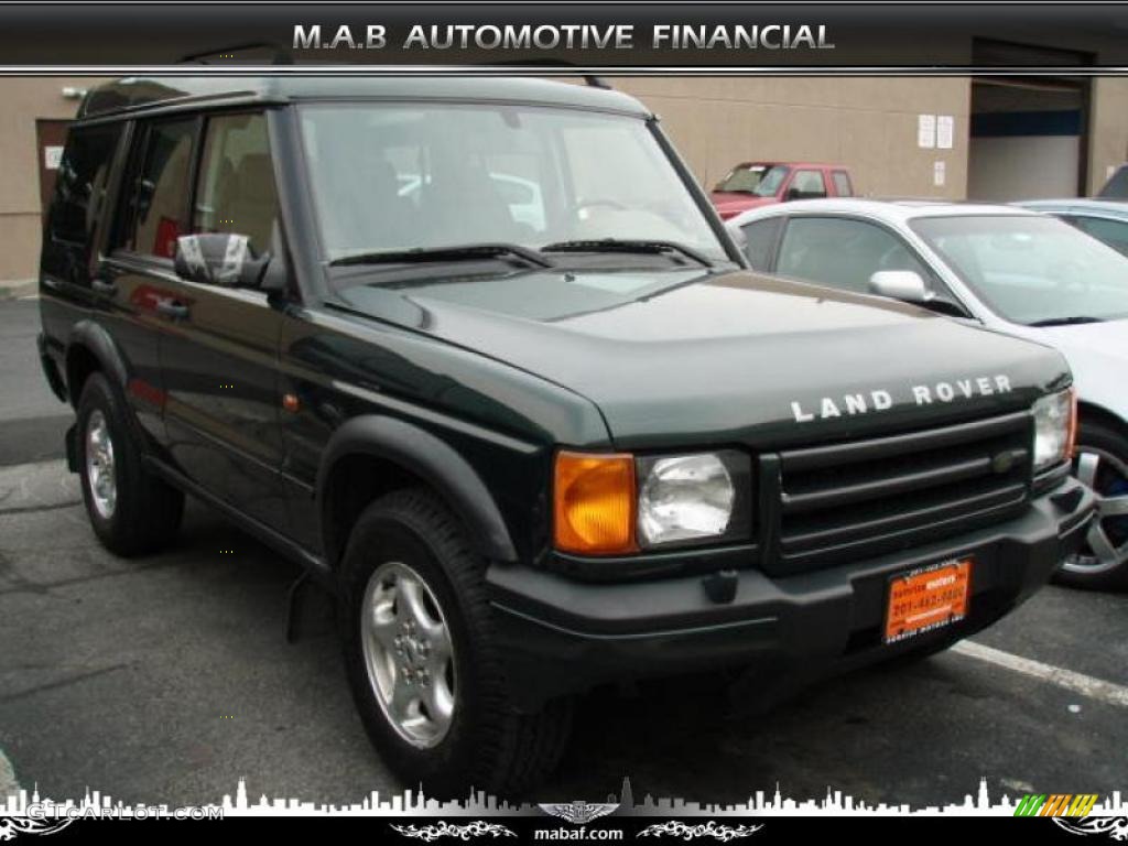 2001 Discovery II SE - Epsom Green / Bahama Beige photo #2