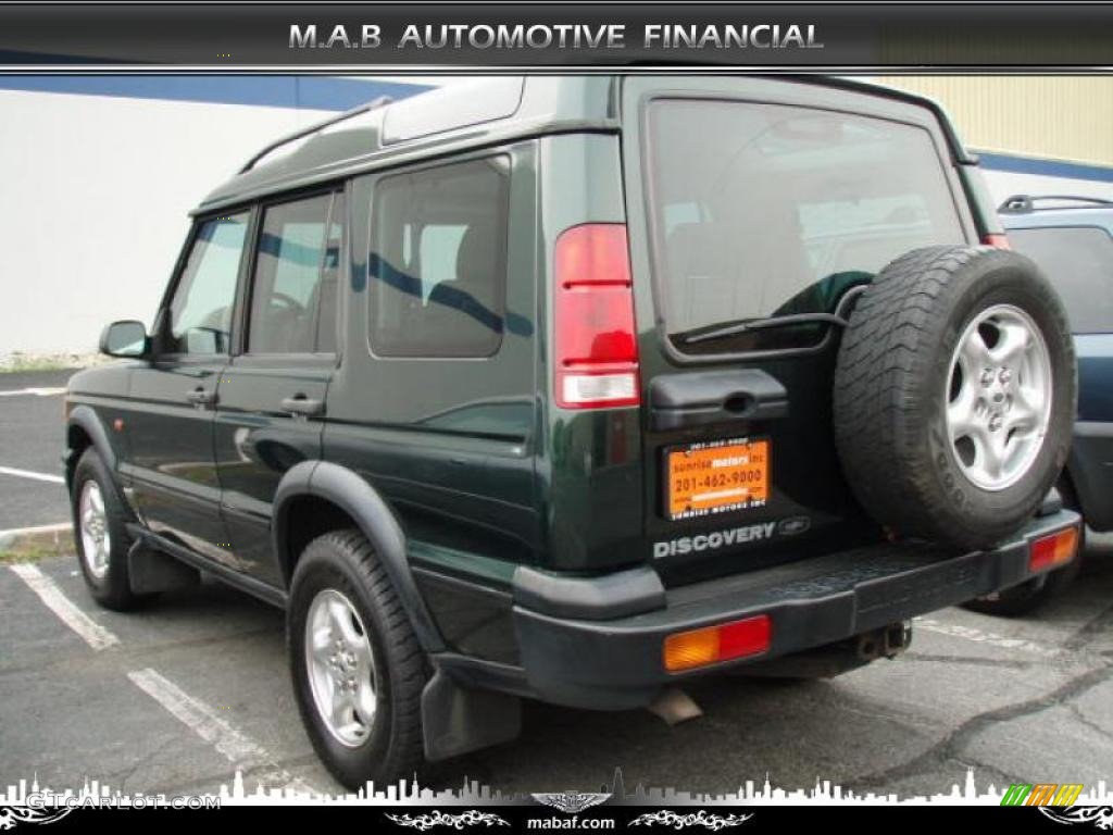 2001 Discovery II SE - Epsom Green / Bahama Beige photo #3