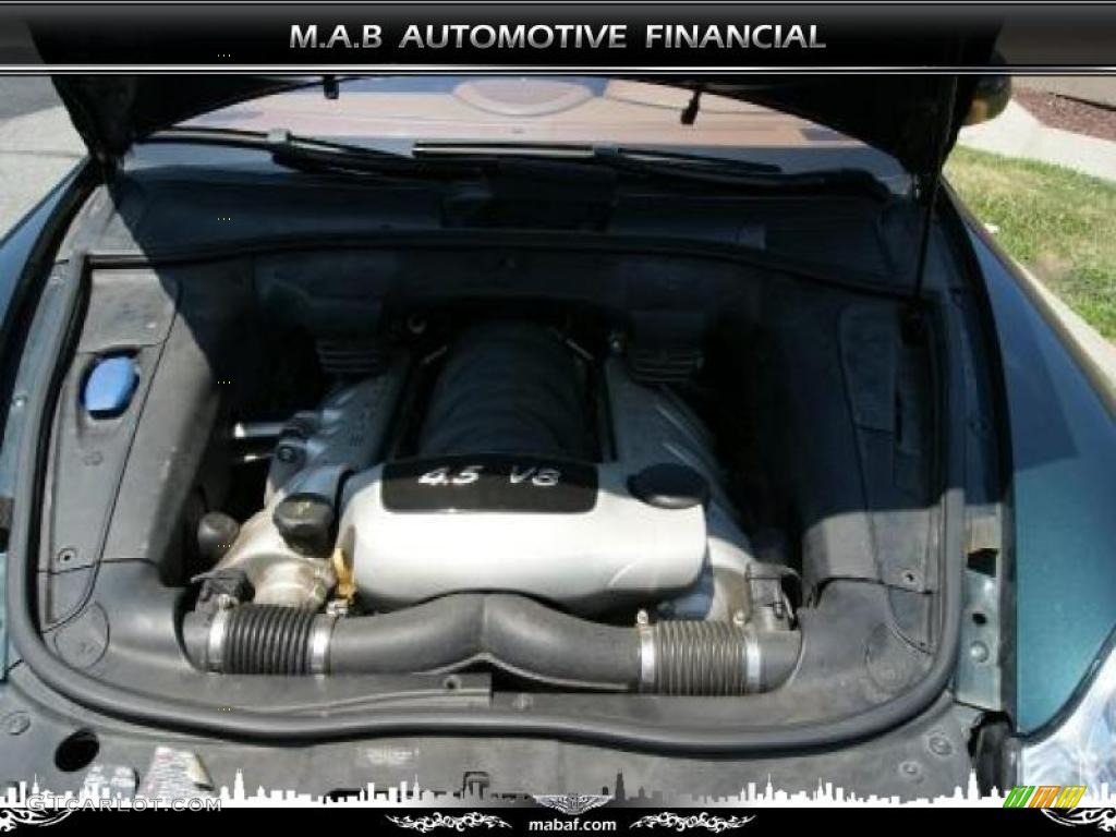 2004 Cayenne S - Dark Teal Metallic / Havanna/Sand Beige photo #26