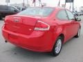 2008 Vermillion Red Ford Focus SE Coupe  photo #2