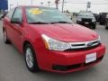 2008 Vermillion Red Ford Focus SE Coupe  photo #15