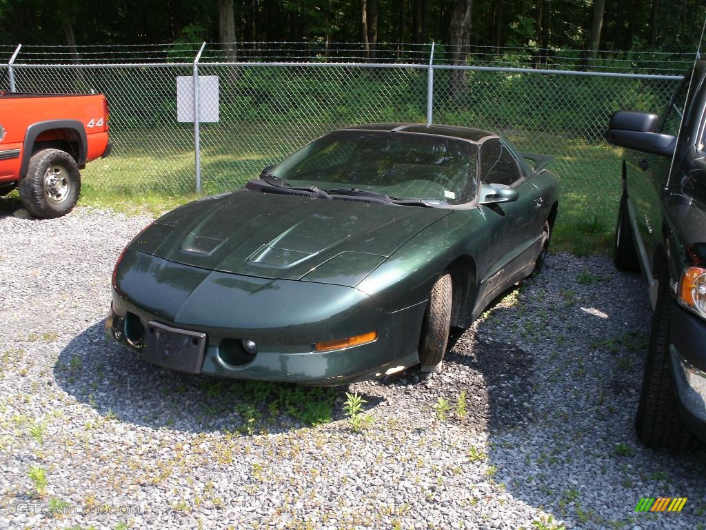 1995 Firebird Formula Coupe - Dark Green Metallic / Medium Gray photo #1