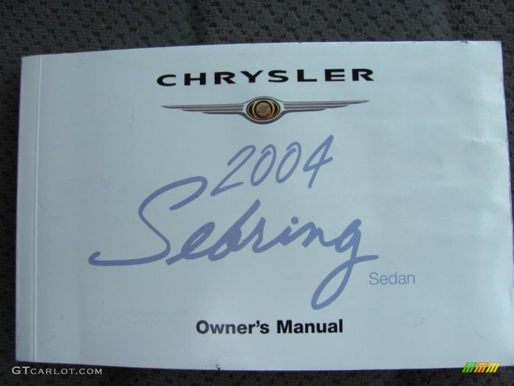 2004 Sebring LX Sedan - Bright Silver Metallic / Taupe photo #11