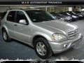 2001 Brilliant Silver Metallic Mercedes-Benz ML 430 4Matic  photo #2