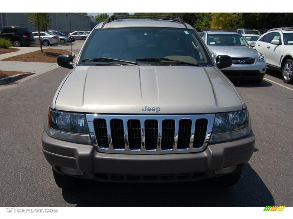 2003 Grand Cherokee Laredo - Light Pewter Metallic / Sandstone photo #14