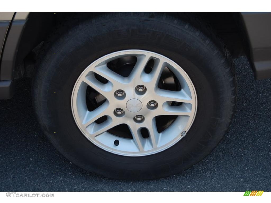 2003 Grand Cherokee Laredo - Light Pewter Metallic / Sandstone photo #19