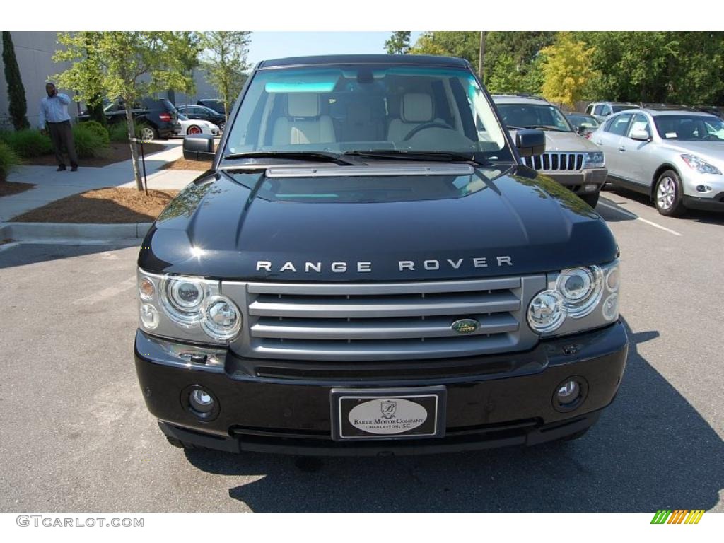 2007 Range Rover HSE - Java Black Pearl / Ivory/Black photo #14