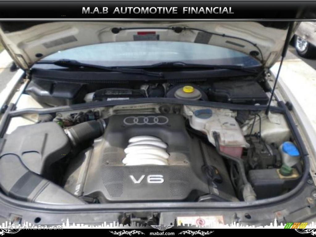 1998 A4 2.8 quattro Sedan - Casablanca White / Onyx Black photo #12