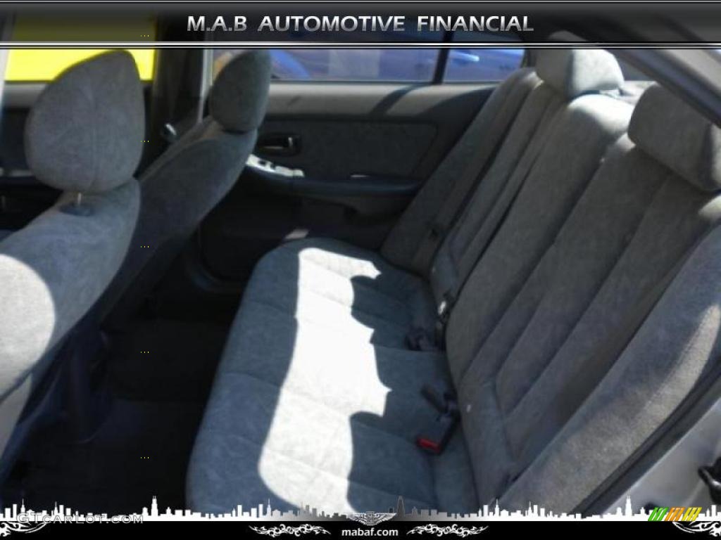 2002 Elantra GLS Sedan - Silver Pewter / Gray photo #7
