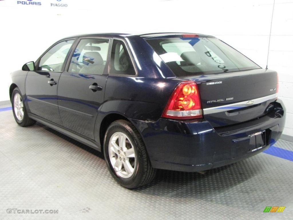 2005 Malibu Maxx LS Wagon - Dark Blue Metallic / Gray photo #3