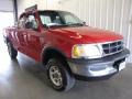 Bright Red 1998 Ford F150 XL SuperCab 4x4