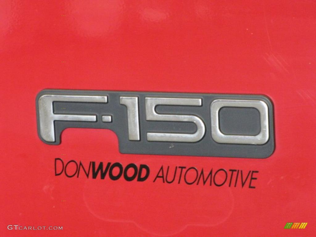 1998 F150 XL SuperCab 4x4 - Bright Red / Medium Graphite photo #7