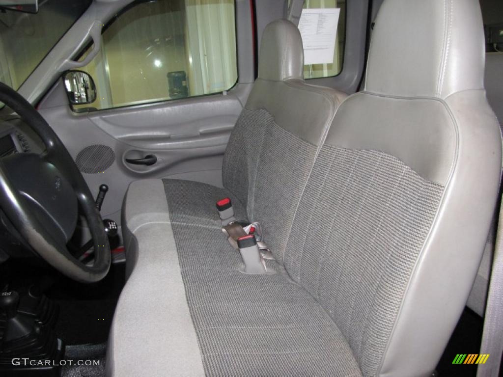 1998 F150 XL SuperCab 4x4 - Bright Red / Medium Graphite photo #19
