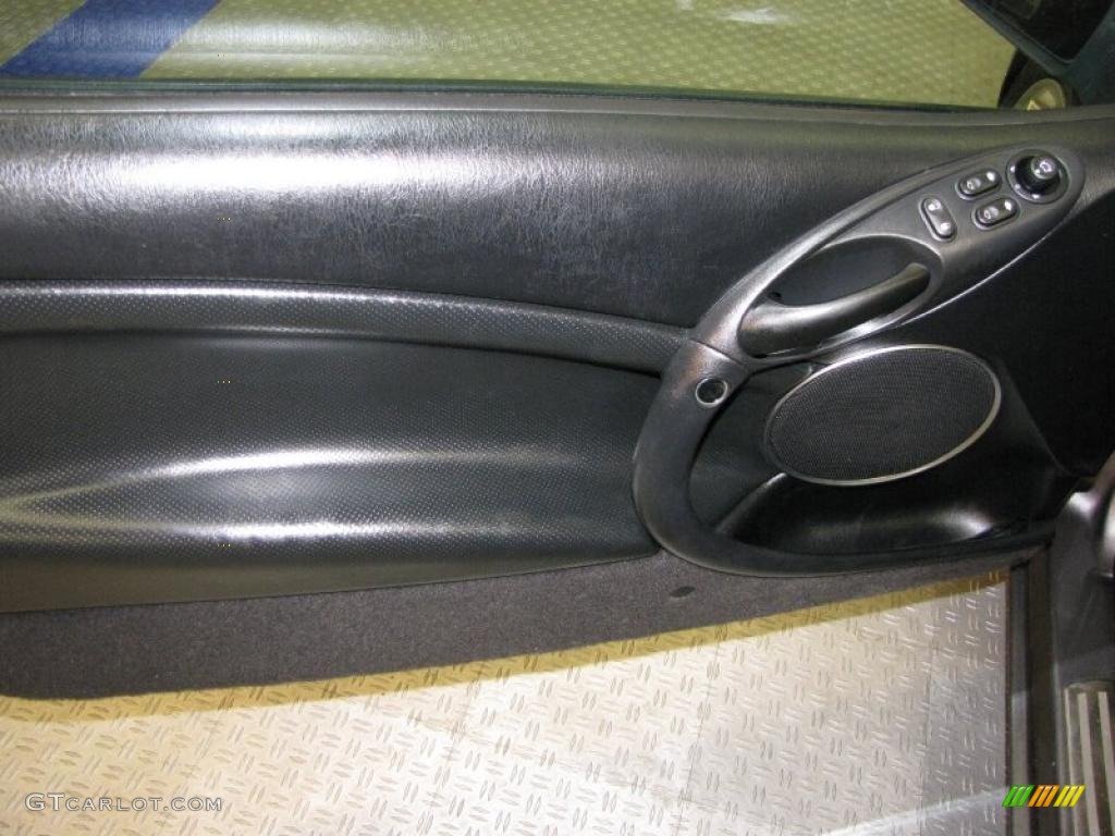 2002 Cougar V6 Coupe - Dark Shadow Grey Metallic / Midnight Black photo #12