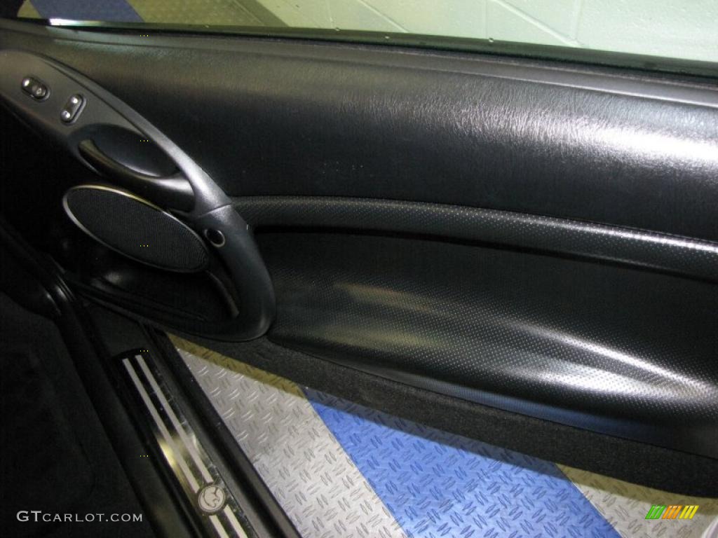 2002 Cougar V6 Coupe - Dark Shadow Grey Metallic / Midnight Black photo #13