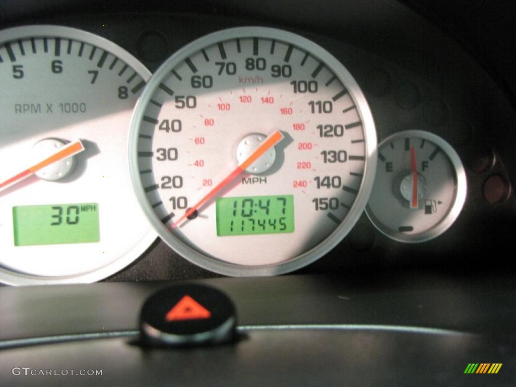 2002 Cougar V6 Coupe - Dark Shadow Grey Metallic / Midnight Black photo #15