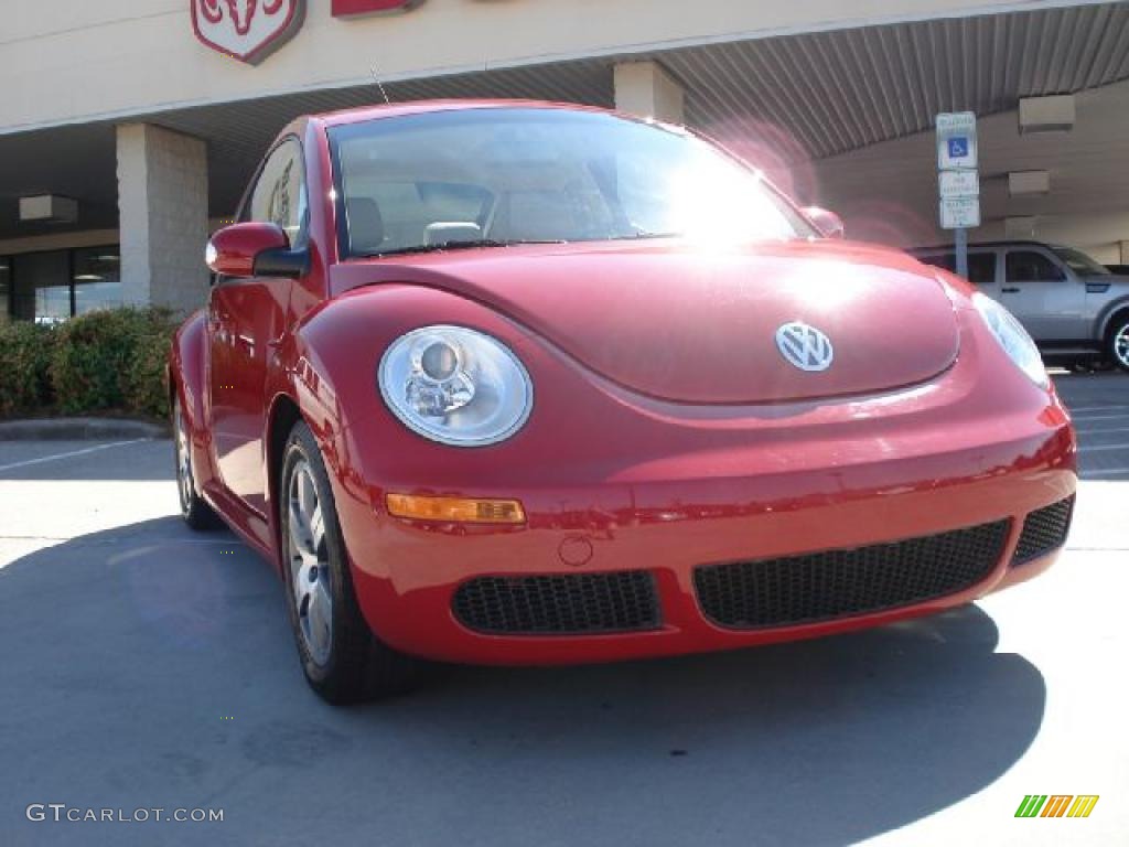 2006 New Beetle 2.5 Coupe - Salsa Red / Cream photo #1