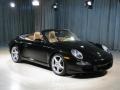 2006 Dark Olive Metallic Porsche 911 Carrera Cabriolet  photo #3