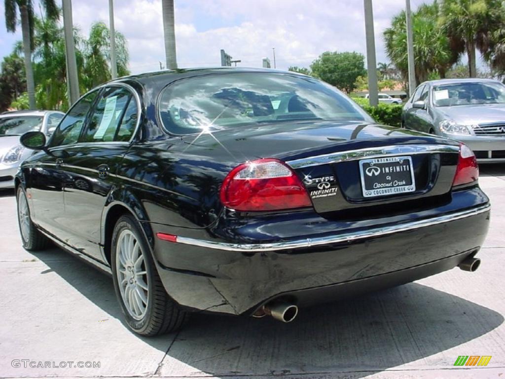 2006 S-Type 3.0 - Midnight Blue Metallic / Charcoal photo #8