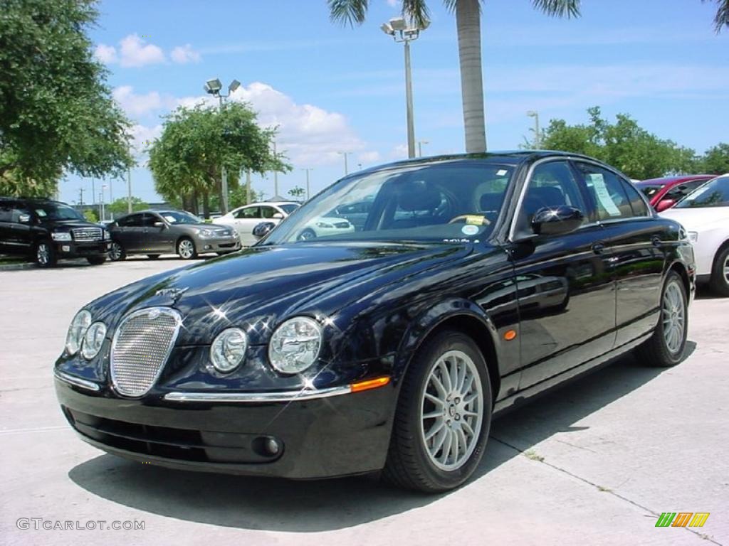 2006 S-Type 3.0 - Midnight Blue Metallic / Charcoal photo #13