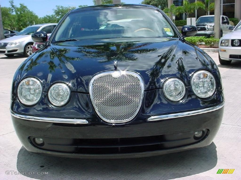 2006 S-Type 3.0 - Midnight Blue Metallic / Charcoal photo #14
