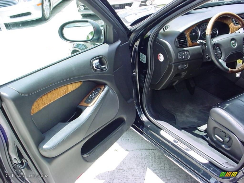 2006 S-Type 3.0 - Midnight Blue Metallic / Charcoal photo #15