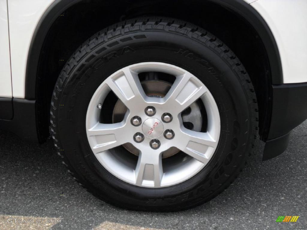 2008 Acadia SLT - Summit White / Light Titanium photo #24