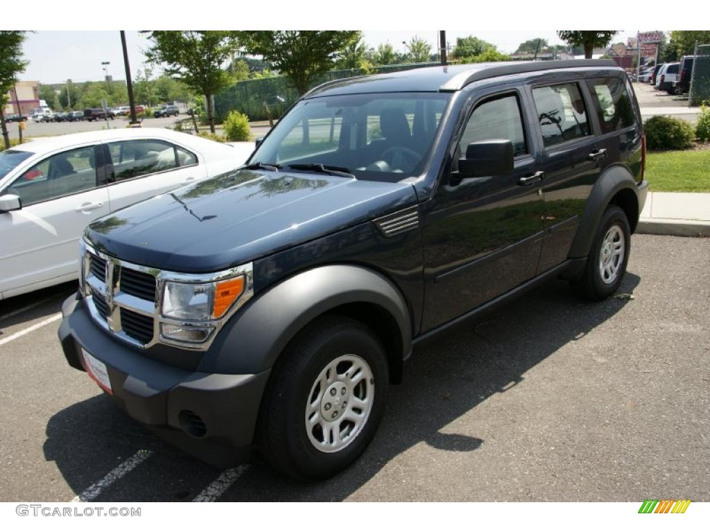 2008 Nitro SXT 4x4 - Modern Blue Pearl / Dark Slate Gray/Light Slate Gray photo #1