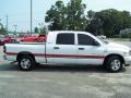 2007 Bright White Dodge Ram 1500 SLT Mega Cab  photo #4