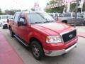 2005 Bright Red Ford F150 XLT SuperCrew 4x4  photo #5
