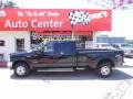 2002 Black Ford F350 Super Duty XLT Crew Cab 4x4 Dually  photo #1