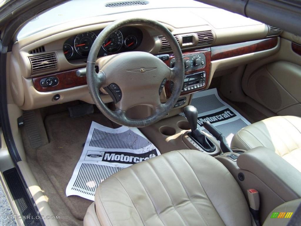 2002 Sebring LXi Convertible - Light Almond Pearl Metallic / Sandstone photo #21