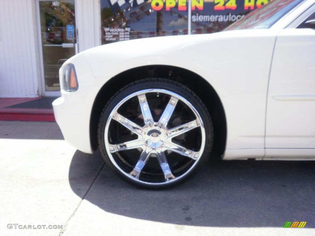 2009 Charger SE - Stone White / Dark Slate Gray/Light Slate Gray photo #2