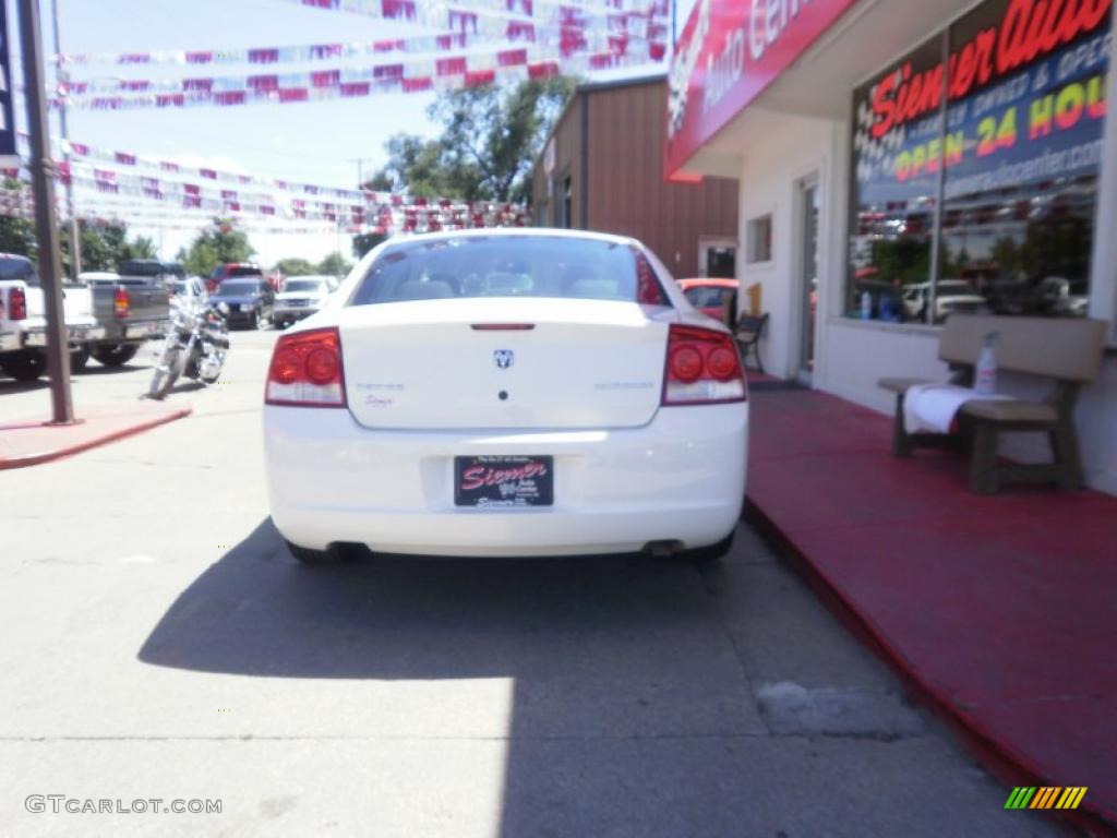 2009 Charger SE - Stone White / Dark Slate Gray/Light Slate Gray photo #3