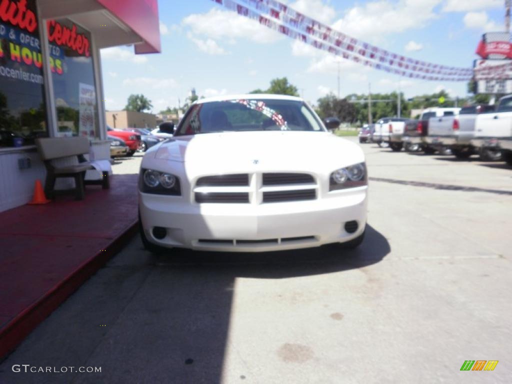 2009 Charger SE - Stone White / Dark Slate Gray/Light Slate Gray photo #8