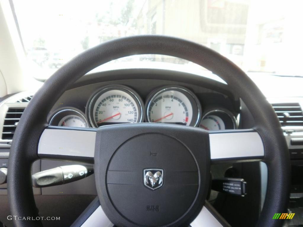 2009 Charger SE - Stone White / Dark Slate Gray/Light Slate Gray photo #16
