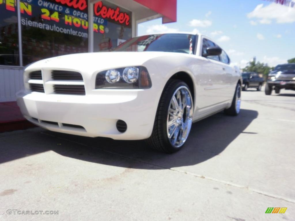 2009 Charger SE - Stone White / Dark Slate Gray/Light Slate Gray photo #22