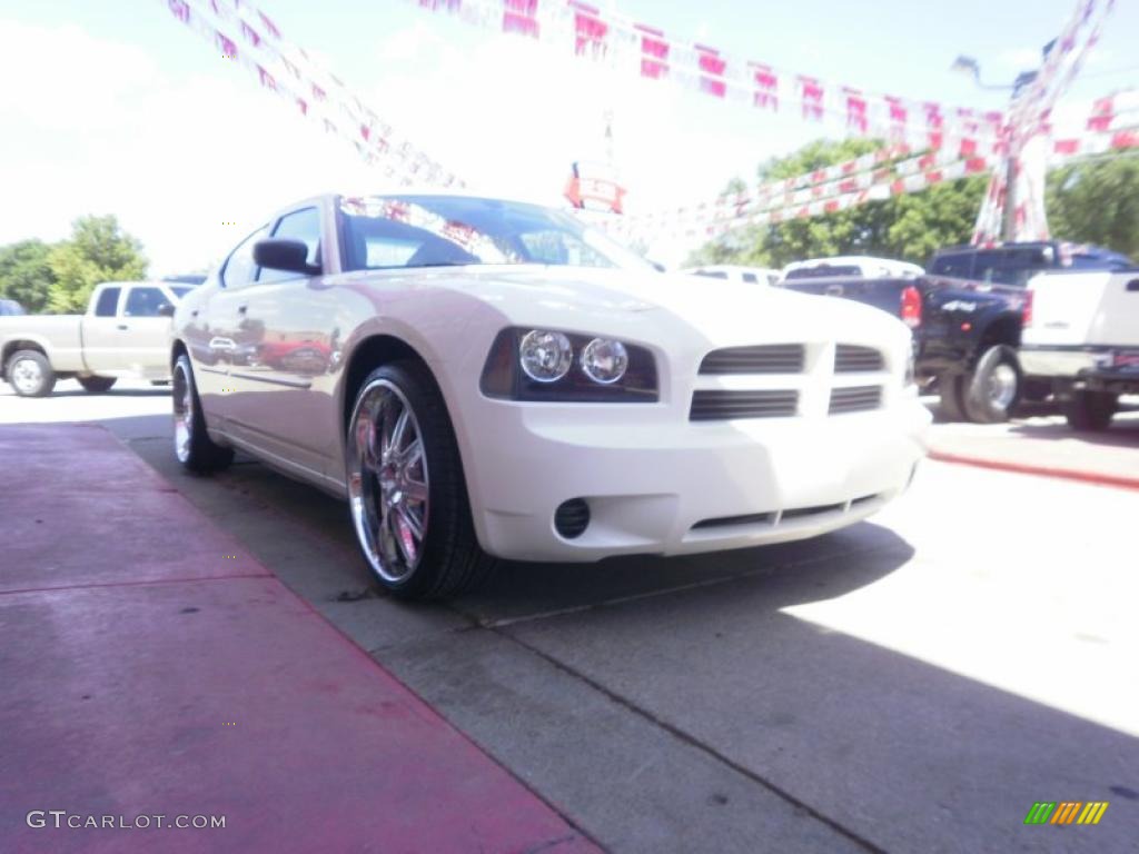 2009 Charger SE - Stone White / Dark Slate Gray/Light Slate Gray photo #23