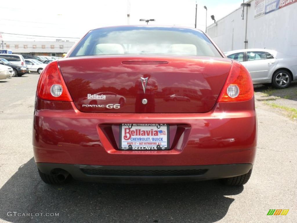 2010 G6 Sedan - Performance Red Metallic / Light Titanium photo #5