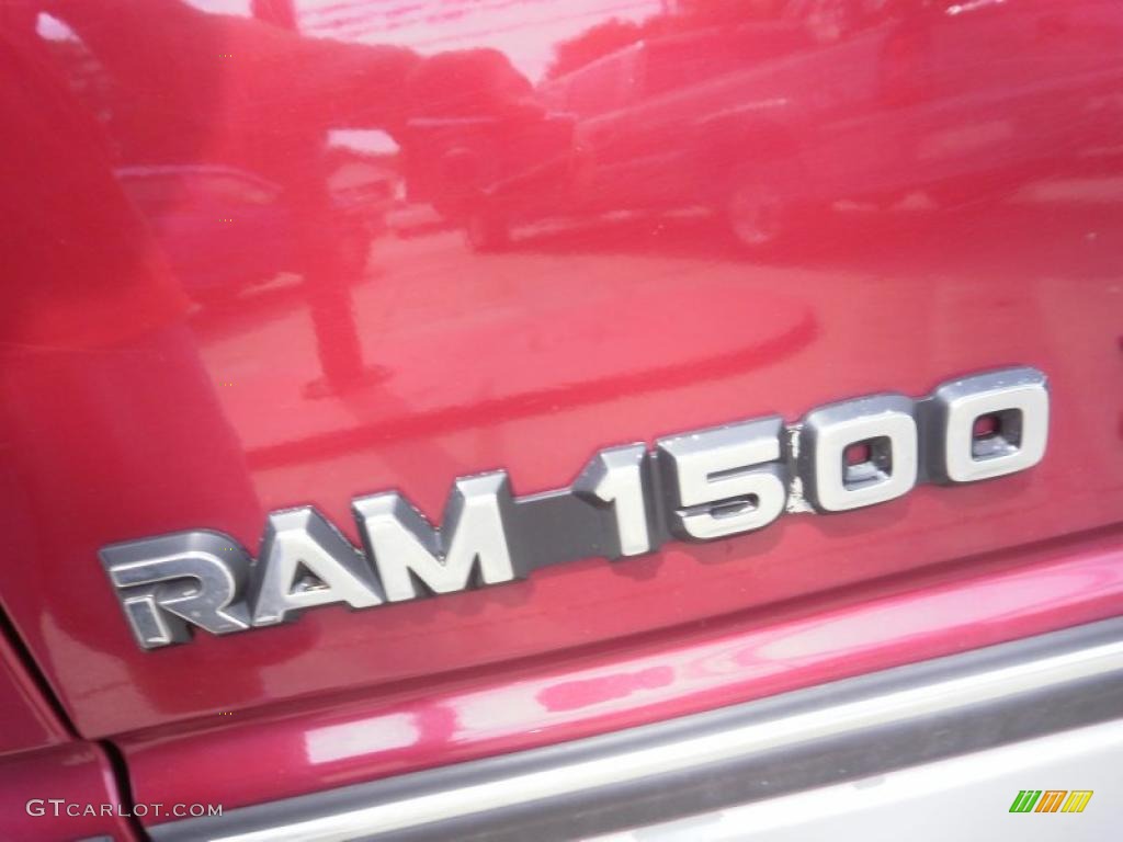 1994 Ram 1500 SLT Regular Cab - Claret Red Pearl / Beige photo #4