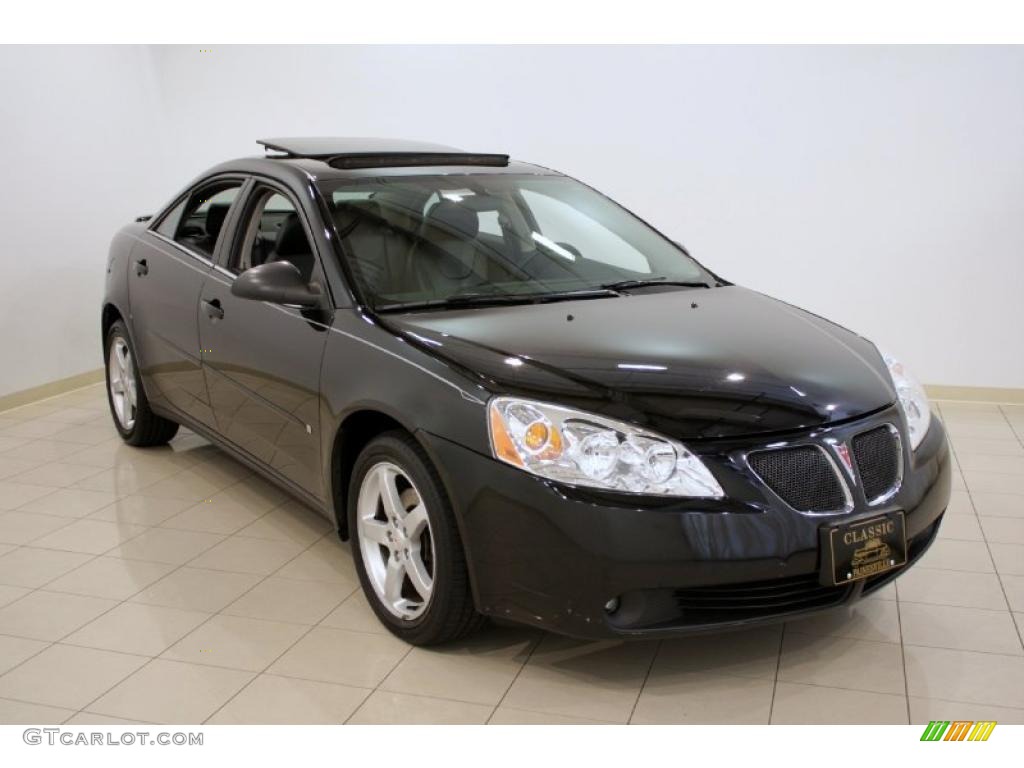 2007 G6 V6 Sedan - Black / Ebony photo #1