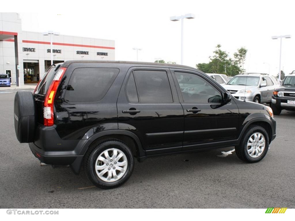 2005 CR-V EX 4WD - Nighthawk Black Pearl / Black photo #2