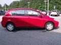 2011 Red Alert Nissan Versa 1.8 S Hatchback  photo #6