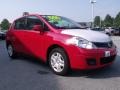 2011 Red Alert Nissan Versa 1.8 S Hatchback  photo #7