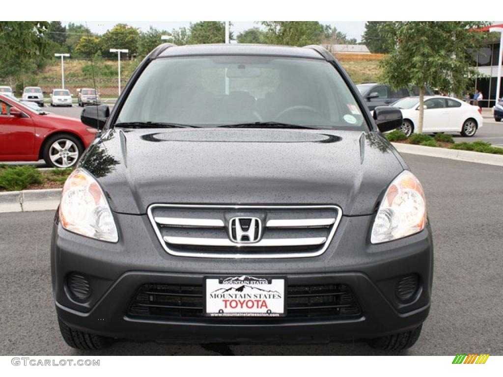 2005 CR-V EX 4WD - Nighthawk Black Pearl / Black photo #6