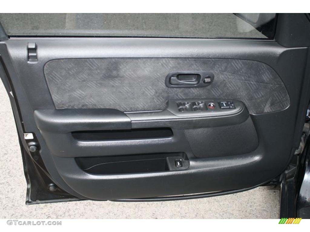 2005 CR-V EX 4WD - Nighthawk Black Pearl / Black photo #7