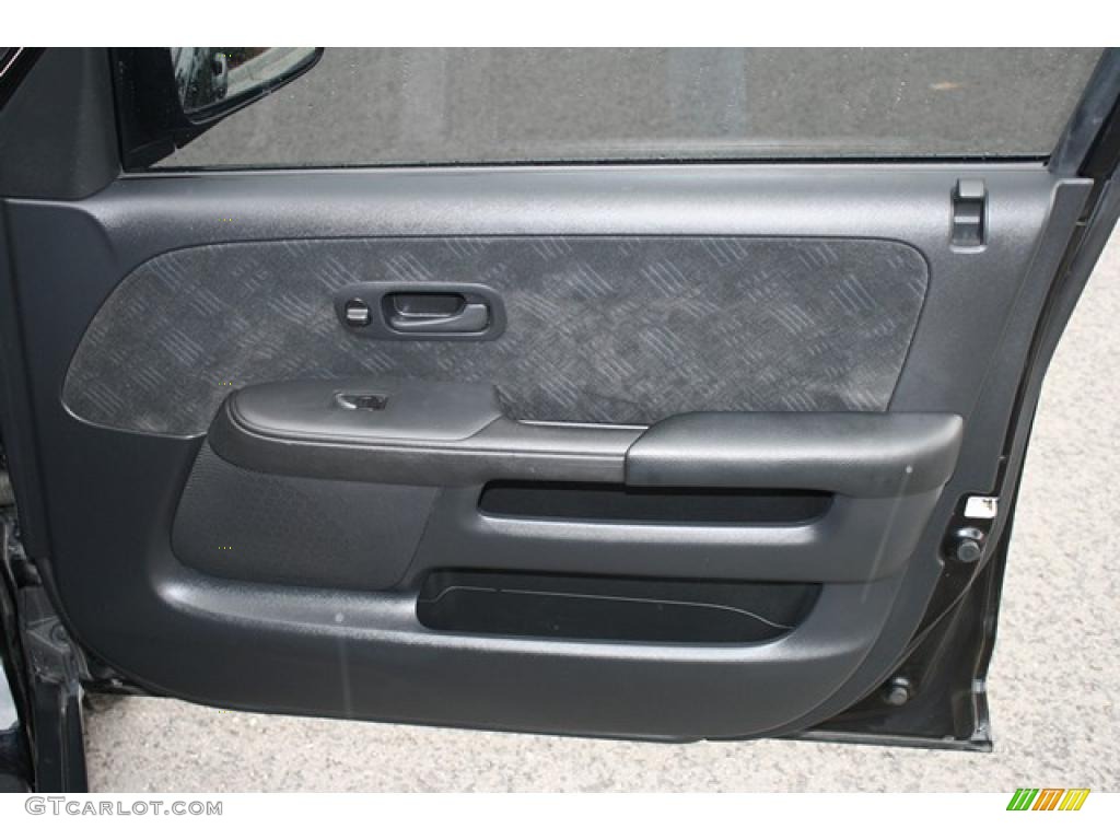 2005 CR-V EX 4WD - Nighthawk Black Pearl / Black photo #8