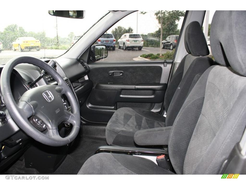 2005 CR-V EX 4WD - Nighthawk Black Pearl / Black photo #9